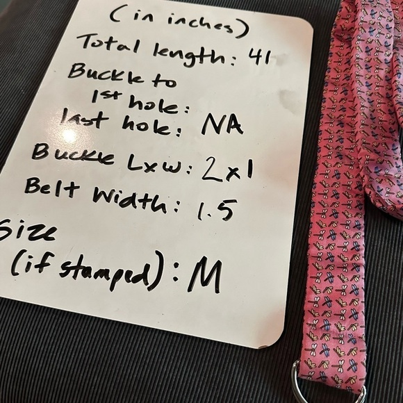 Old Navy Vintage Y2K Pink Scarf Dragonfly Silk Belt - Picture 8 of 8